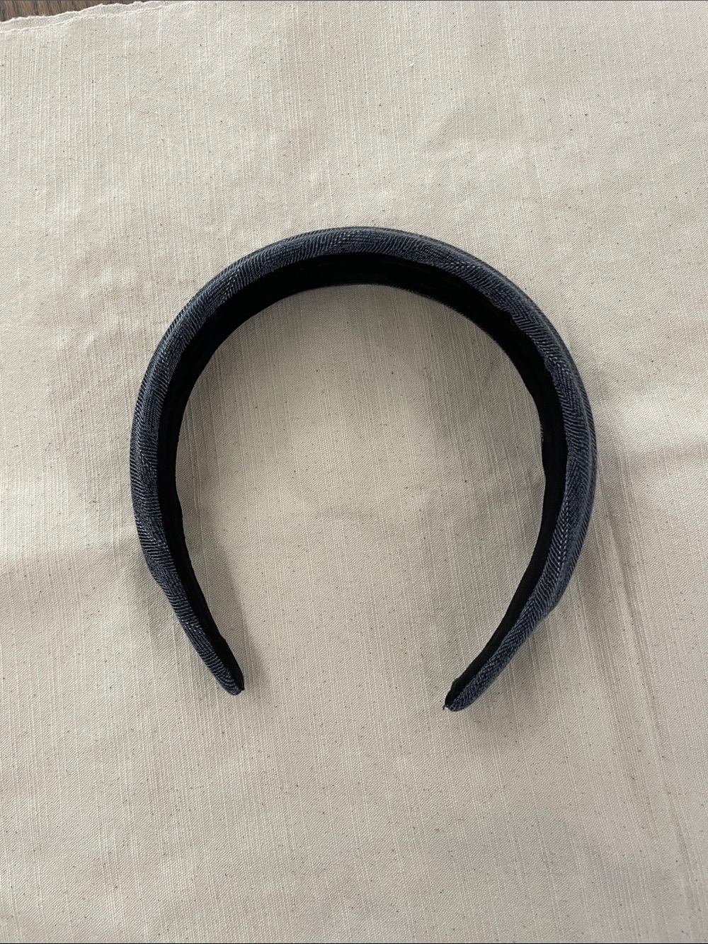 Flax Navy Blue Padded Kids Headband